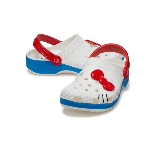 Crocs Hello Kitty Classic Clogs - Picture 1 of 14